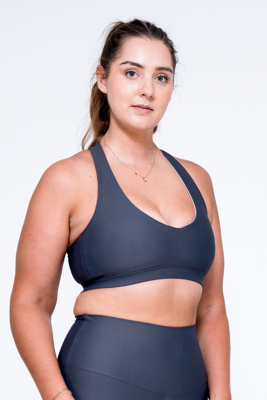 Women R2W CROP TOP | Mama Shark Performance - Deep V Crop