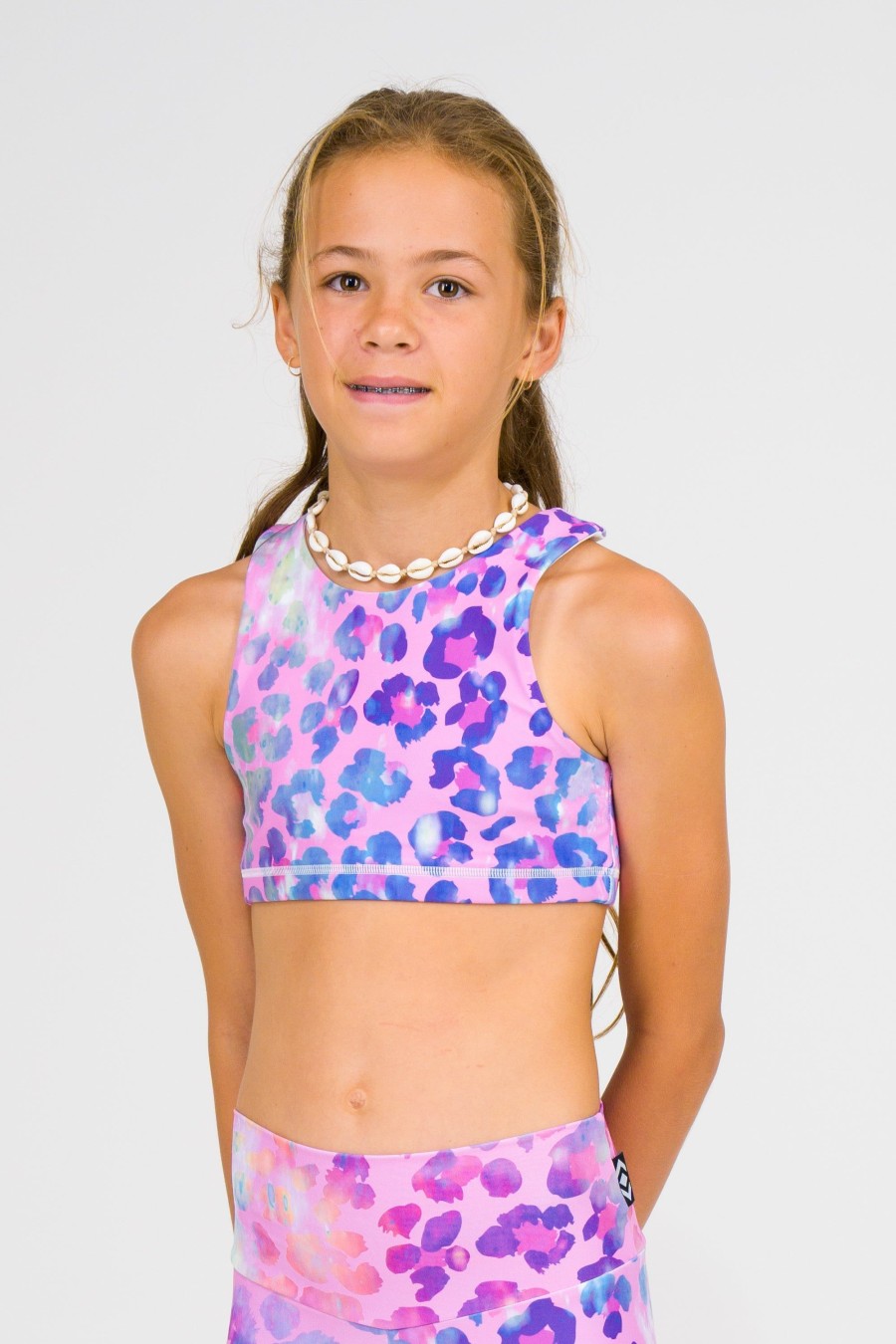 Kids R2W KIDS CROP TOP | Rainbow Jag Performance - Kids Crop Top