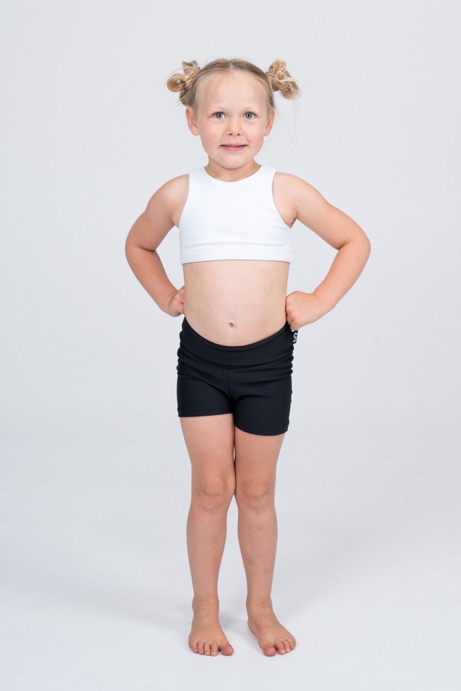 Kids R2W KIDS CROP TOP | White Body Contouring - Kids Crop Top