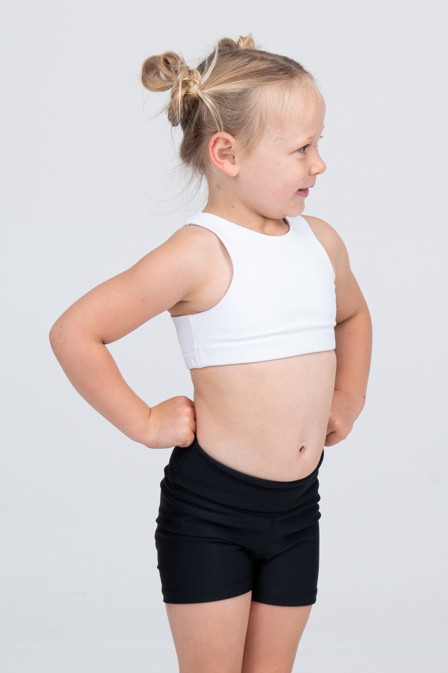 Kids R2W KIDS CROP TOP | White Body Contouring - Kids Crop Top