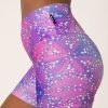 Women R2W BOOTY SHORTS | Trance Purple Performance - High Waisted Booty Shorts