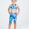 Kids R2W KIDS CROP TOP | Late Bloomer Blue Performance - Kids Crop Top