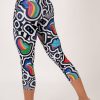 Women R2W CAPRI | Excuse My French Performance - High Waisted Capri Leggings