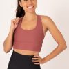 Women R2W CROP TOP | Blush Performance - T Back Comfort Crop Top