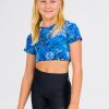 Kids R2W KIDS FITTED TEE | Mermaid Mafia Soft To Touch - Kids Fitted Cropped Tee