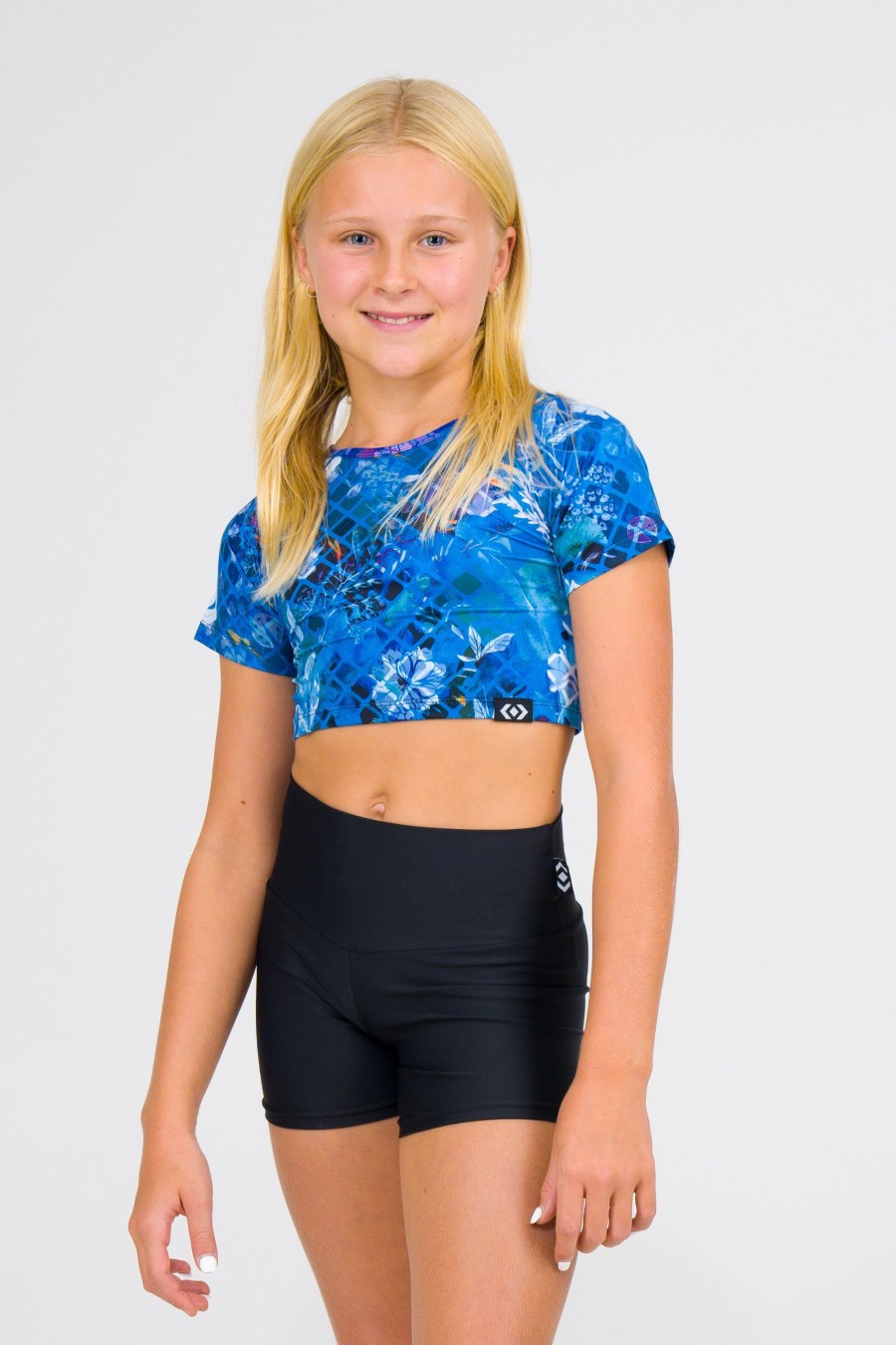 Kids R2W KIDS FITTED TEE | Mermaid Mafia Soft To Touch - Kids Fitted Cropped Tee