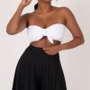 Women R2W BIKINI TOP | White Performance - Bandeau Bikini Top