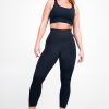 Women R2W 7/8 | Black Body Contouring - Extra High Waisted 7/8 Leggings