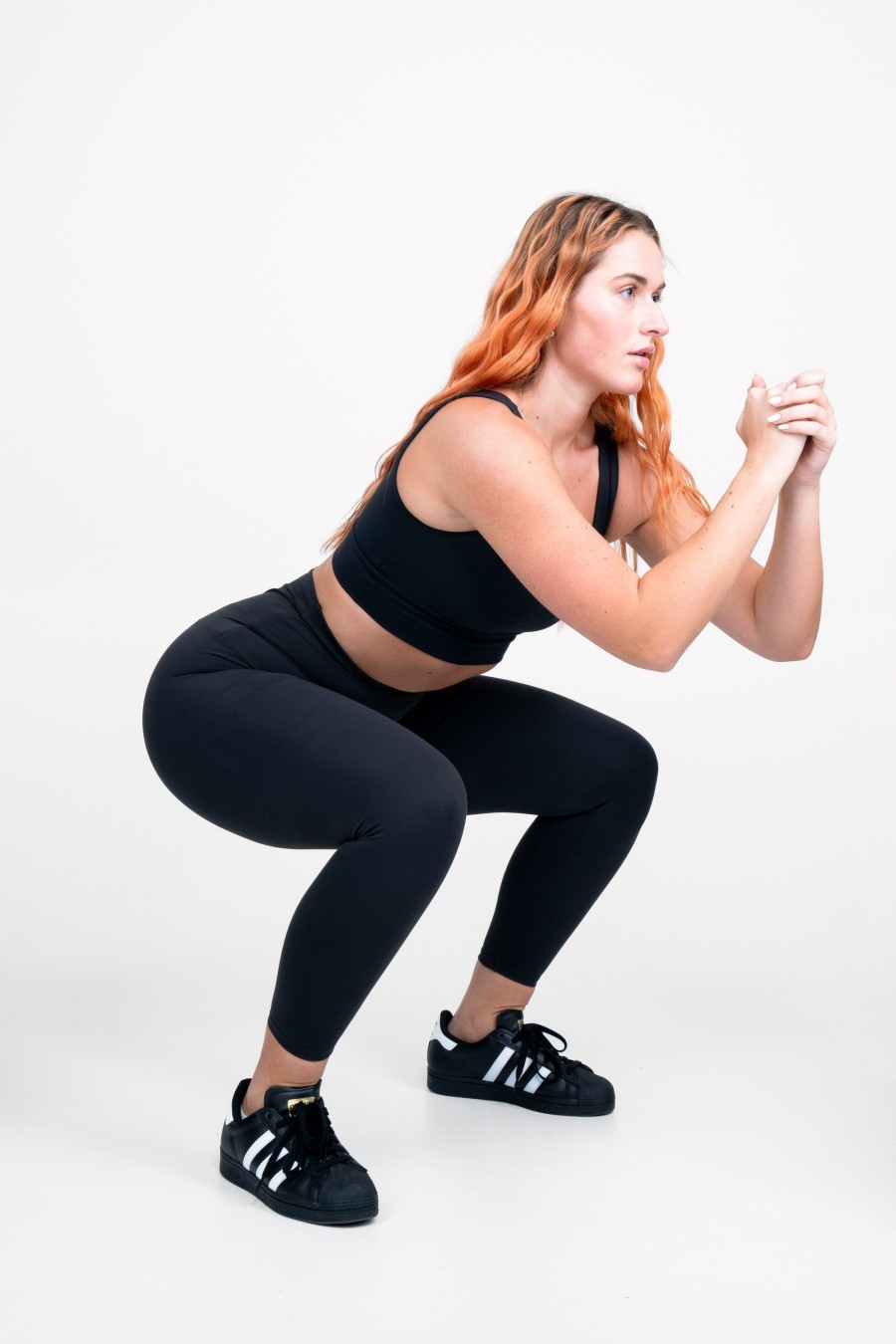 Women R2W 7/8 | Black Body Contouring - Extra High Waisted 7/8 Leggings