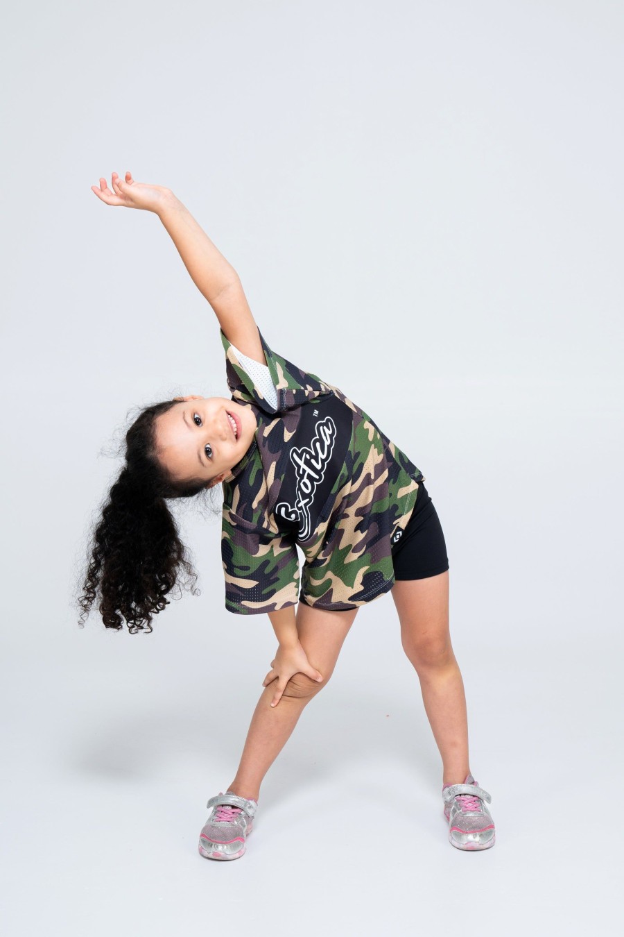 Kids R2W KIDS BOYFRIEND TEE | Commando Camo Bball Mesh - Kids Exotica Boyfriend Tee