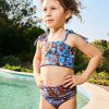 Kids R2W KIDS BIKINI BOTTOM | Sundial Me Up Blue Performance - Kids Bikini Bottom