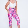 Women R2W CAPRI | Pick Me Performance - Panel Pocket Extra High Waisted Capri Leggings