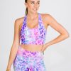 Women R2W CROP TOP | Rainbow Jag Performance - T Back Comfort Crop Top