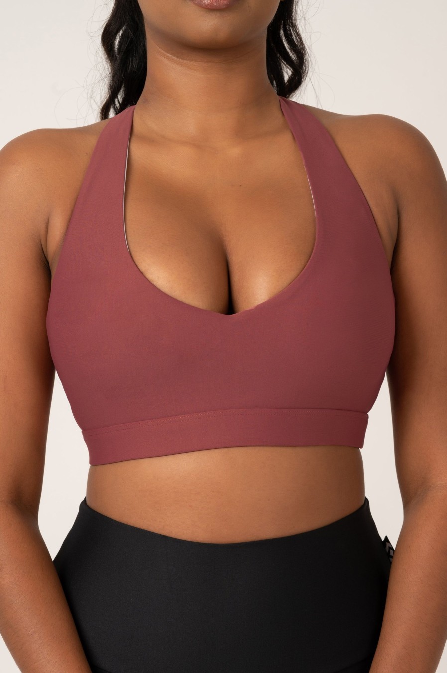 Women R2W CROP TOP | Blush Performance - Deep V Crop