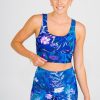 Women R2W CROP TOP | Mermaid Mafia Performance - Scoop Neck Comfort Crop Top