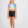 Kids R2W KIDS FITTED TEE | Mermaid Jag Soft To Touch - Kids Fitted Cropped Tee