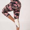 Women R2W CAPRI | Camo Crush Pink Performance - High Waisted Capri Leggings