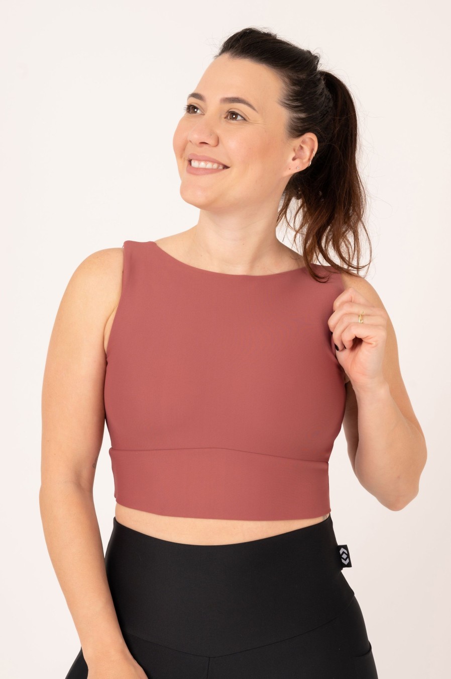 Women R2W CROP TOP | Blush Performance - Reversible Comfort Crop Top