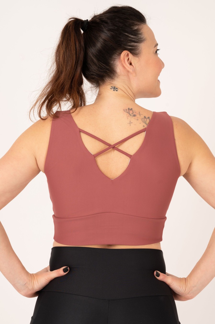 Women R2W CROP TOP | Blush Performance - Reversible Comfort Crop Top