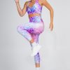 Women R2W CAPRI | Rainbow Jag Performance - Extra High Waisted Capri Leggings