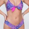 Women R2W BIKINI TOP | Trance Purple Performance - Bralette Bikini Top