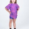 Kids R2W KIDS BOYFRIEND TEE | Trance Purple Bball Mesh - Kids Boyfriend Tee