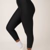 Women R2W CAPRI | Black Performance - Extra High Waisted Capri Leggings