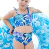 Kids R2W KIDS BIKINI TOP | Late Bloomer Blue Performance - Kids Bikini Top