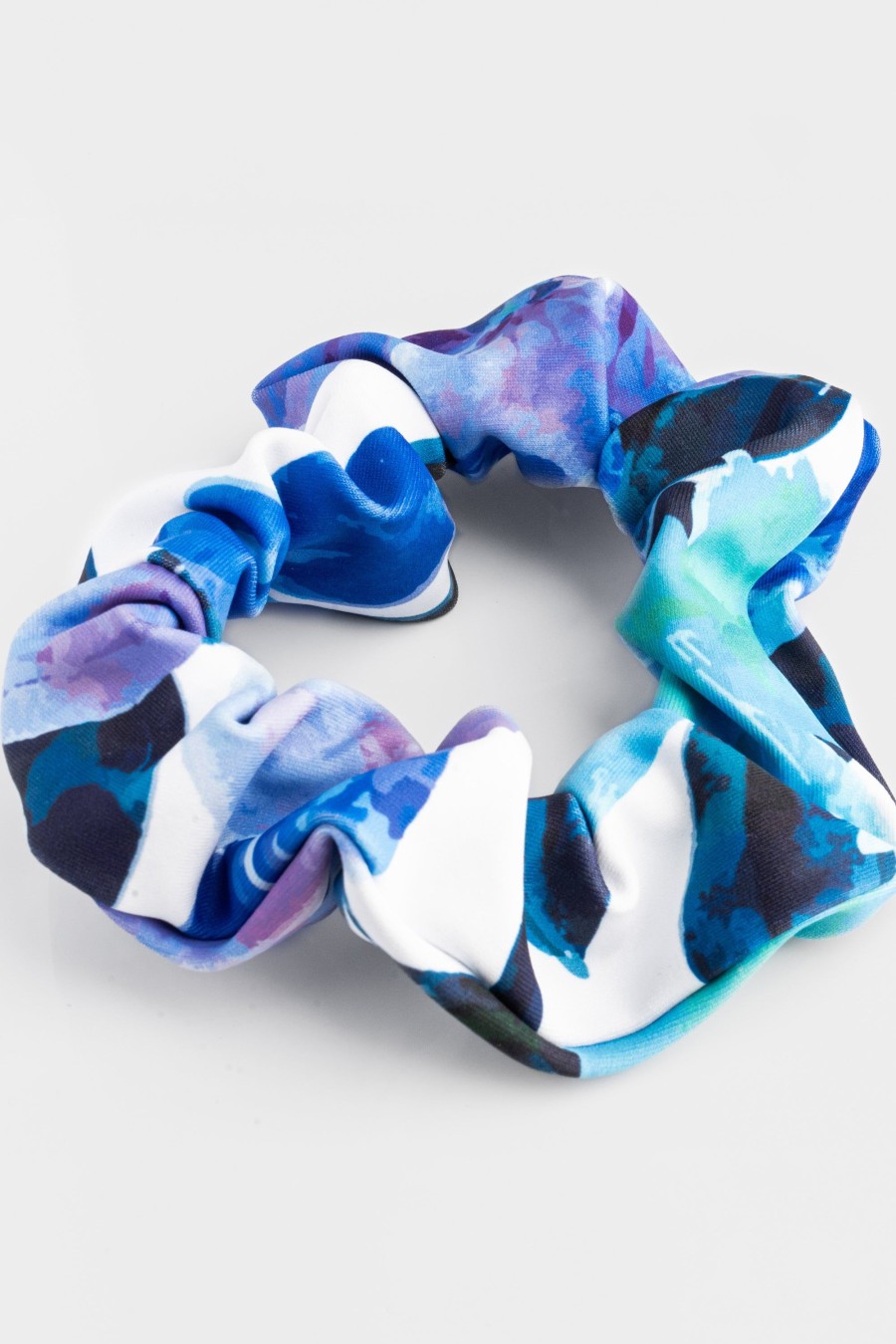 Women R2W ACCESSORIES | Late Bloomer Blue Performance - Scrunchie