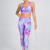 Women R2W LEGGINGS | Rainbow Jag Performance - High Waisted Leggings