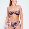 Women R2W BIKINI TOP | Camo Crush Pink Performance - Bandeau Bikini Top