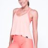 Women R2W CROPPED SINGLET | Peachy Slinky To Touch - Cropped Singlet