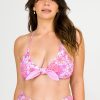 Women R2W BIKINI TOP | Serendipity Pink Silky - Bralette Bikini Top