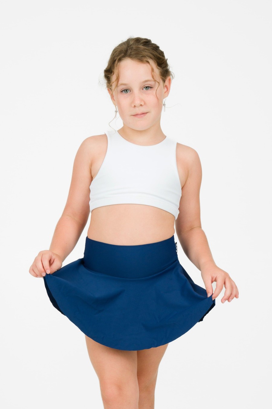 Kids R2W KIDS SKORTS | Navy Performance - Kids Simple Skort