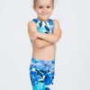 Kids R2W KIDS LONG SHORTS | Late Bloomer Blue Performance - Kids Long Shorts