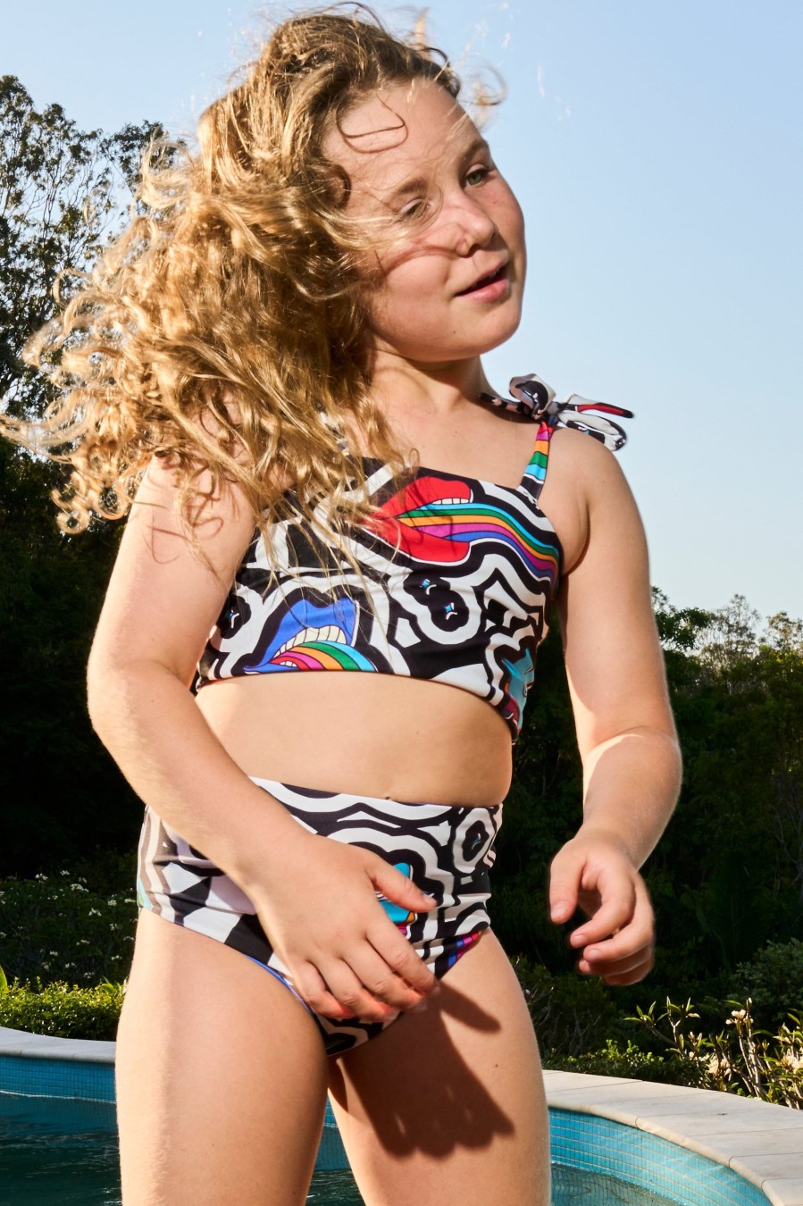 Kids R2W KIDS BIKINI TOP | Excuse My French Performance - Kids Bikini Top