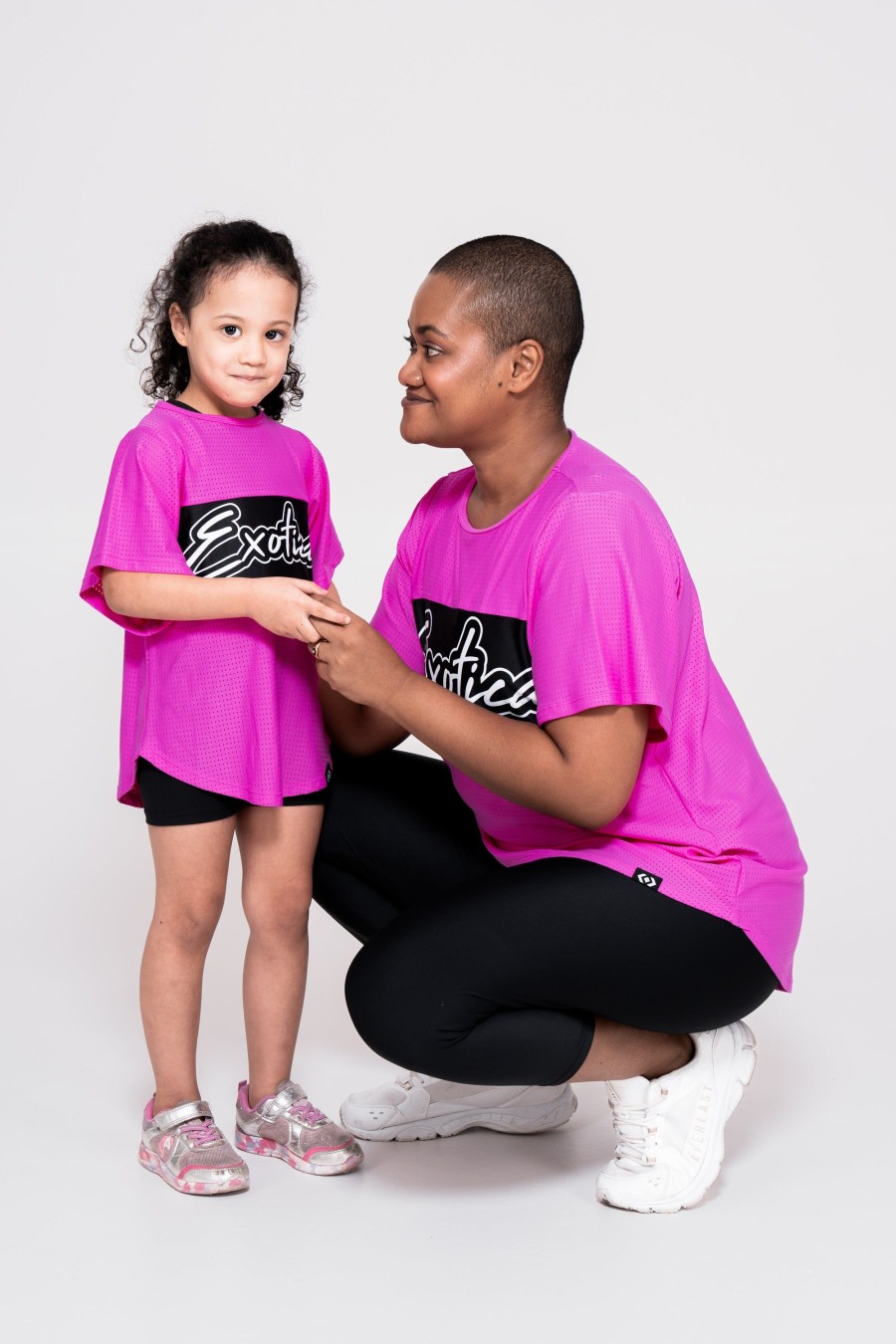 Kids R2W KIDS BOYFRIEND TEE | Pink Bball Mesh - Kids Exotica Boyfriend Tee