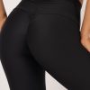 Women R2W CAPRI | Black Performance - Double Booty Scrunch High Waisted Capri Leggings