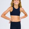 Kids R2W KIDS CROP TOP | Black Body Contouring - Kids Crop Top