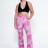 Women R2W BOOTLEG | Serendipity Pink Soft To Touch - High Waisted Bootleg Pant