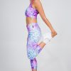 Women R2W CAPRI | Rainbow Jag Performance - High Waisted Capri Leggings