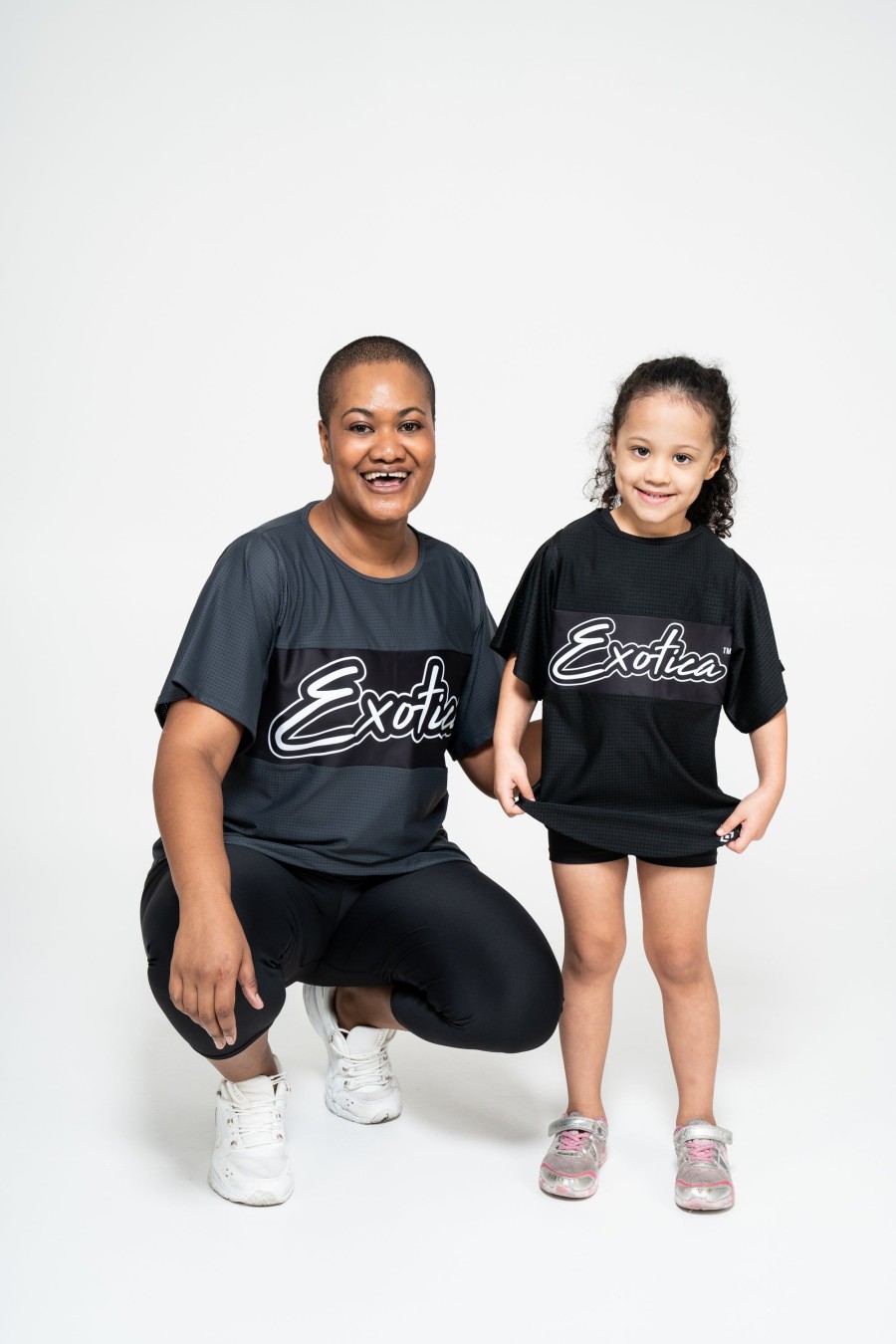 Kids R2W KIDS BOYFRIEND TEE | Black Bball Mesh - Kids Exotica Boyfriend Tee