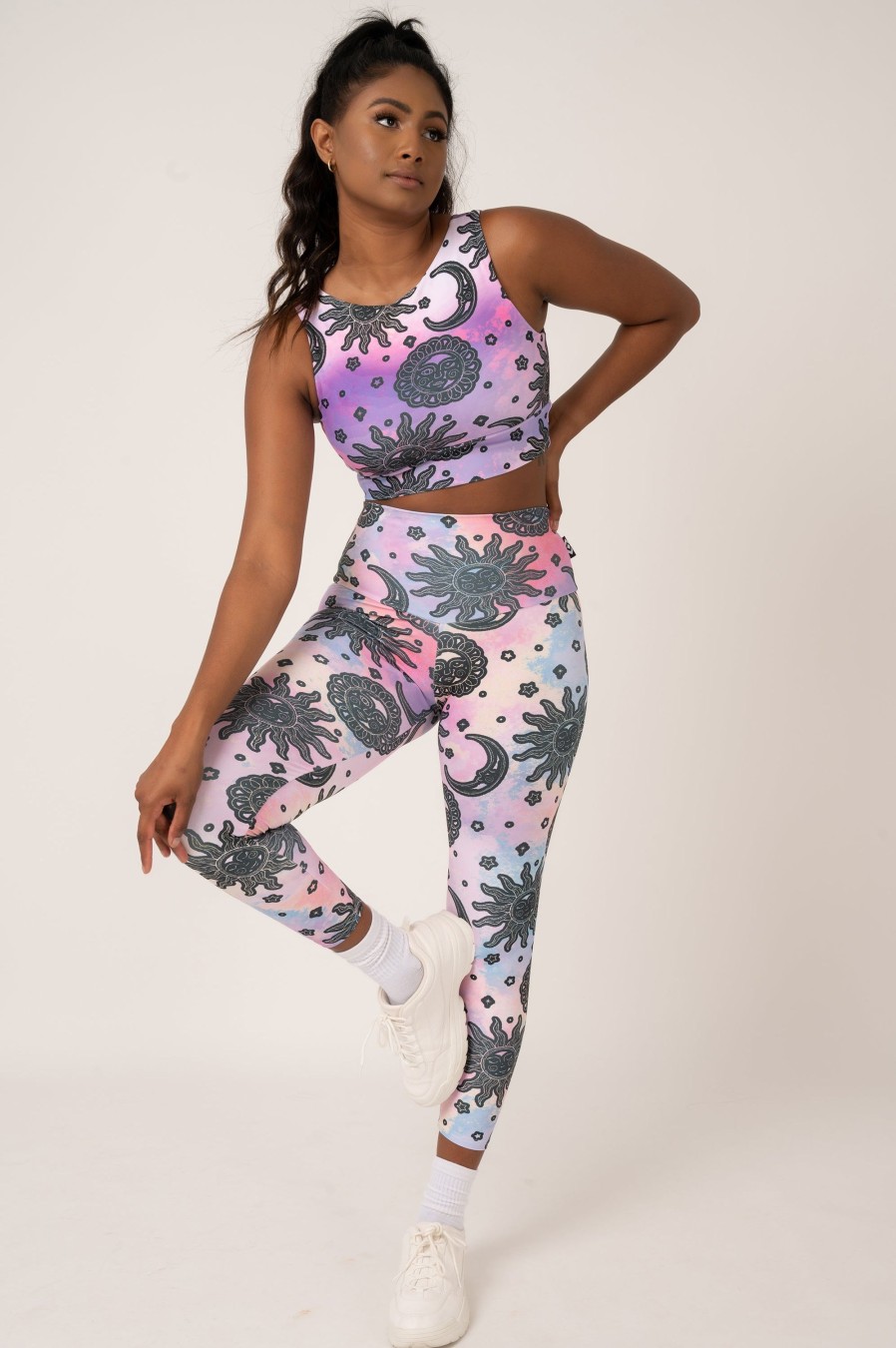 Women R2W 7/8 | Solar Sister Performance - High Waisted 7/8 Leggings