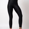 Women R2W 7/8 | Black Exotic Touch Jag - Extra High Waisted 7/8 Leggings