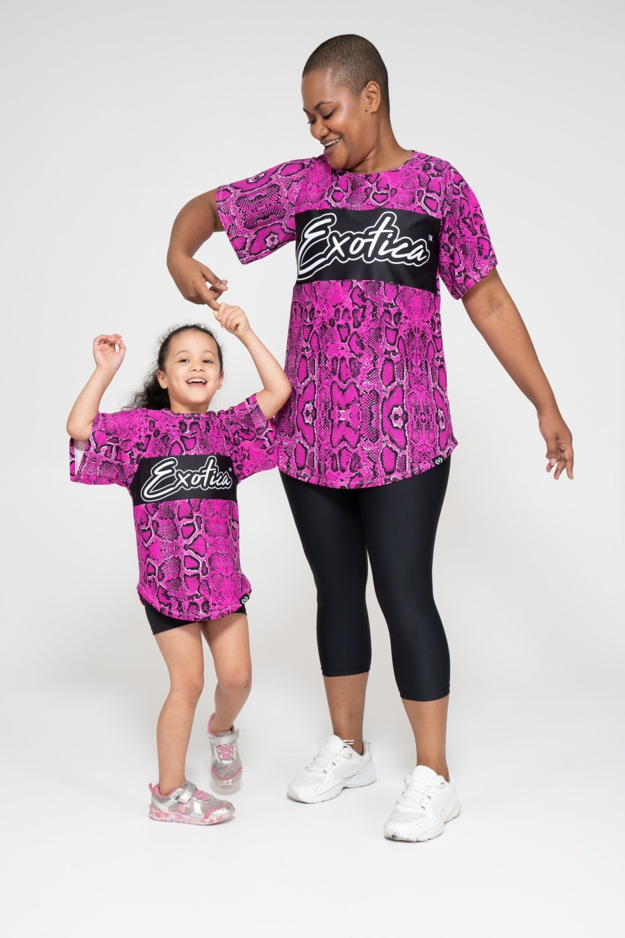 Kids R2W KIDS BOYFRIEND TEE | Medusa Pink Bball Mesh - Kids Exotica Boyfriend Tee