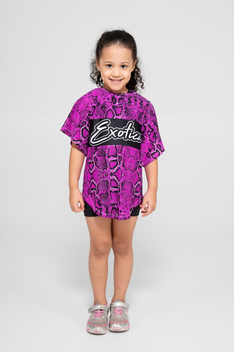 Kids R2W KIDS BOYFRIEND TEE | Medusa Pink Bball Mesh - Kids Exotica Boyfriend Tee