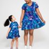 Kids R2W KIDS DRESS | Mermaid Mafia Slinky To Touch - Kids Baby Doll Tiered Mini Dress