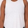 Women R2W TANK TOP | White Bball Mesh - Muscle Back Tank