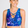 Women R2W CROP TOP | Mermaid Mafia Performance - Reversible Comfort Crop Top