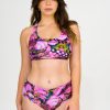 Women R2W BIKINI BOTTOMS | Bloom Bloom Silky - Full Coverage Brief Bikini Bottoms